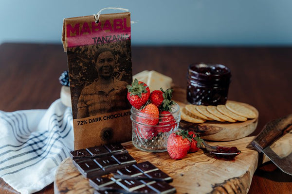 Askinosie handcrafted 72% dark chocolate bar