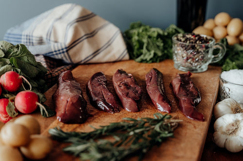 grassfed lamb liver, lamb organs