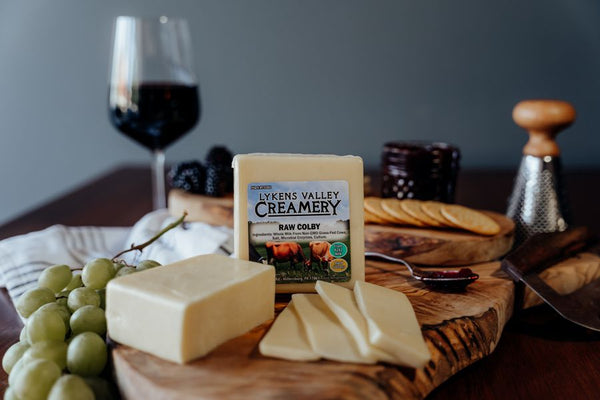 Raw Grassfed Colby Cheese
