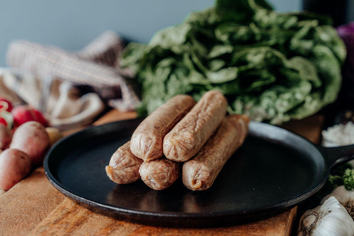 Sugar-Free Pork Bacon Bratwurst
