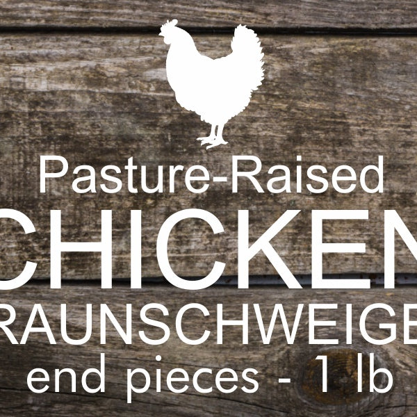 Chicken Liver Braunschweiger End Pieces - 1 lb