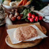 pastured chicken sausage, ground chicken sausage, breakfast sausage