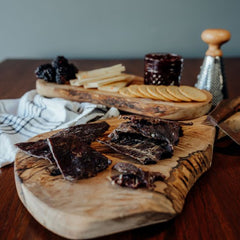 Beef Jerky Portions Plain - 8 oz.