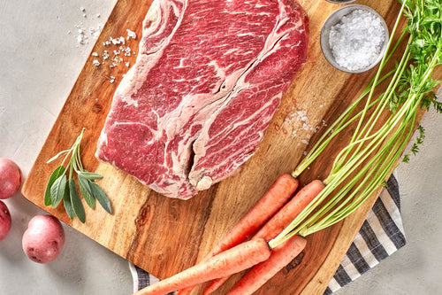 Fresh Chilled Roast / Ground Beef Bundle- ships separately per fresh monthly schedule