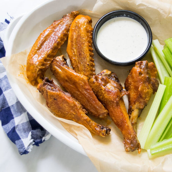Duck Wings and Celery