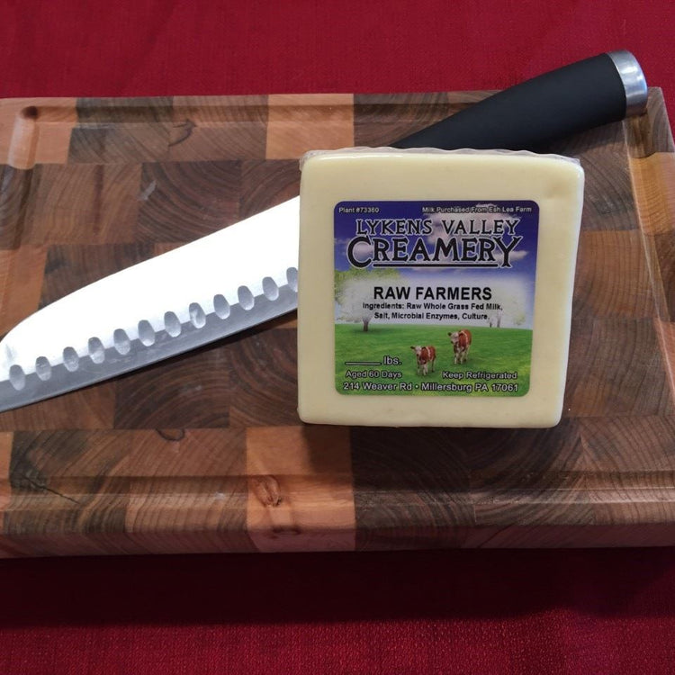 Raw Grass-Fed Farmers Cheese - 10.5 oz.